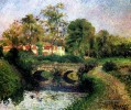 petit pont sur la voisne osny 1883 Camille Pissarro